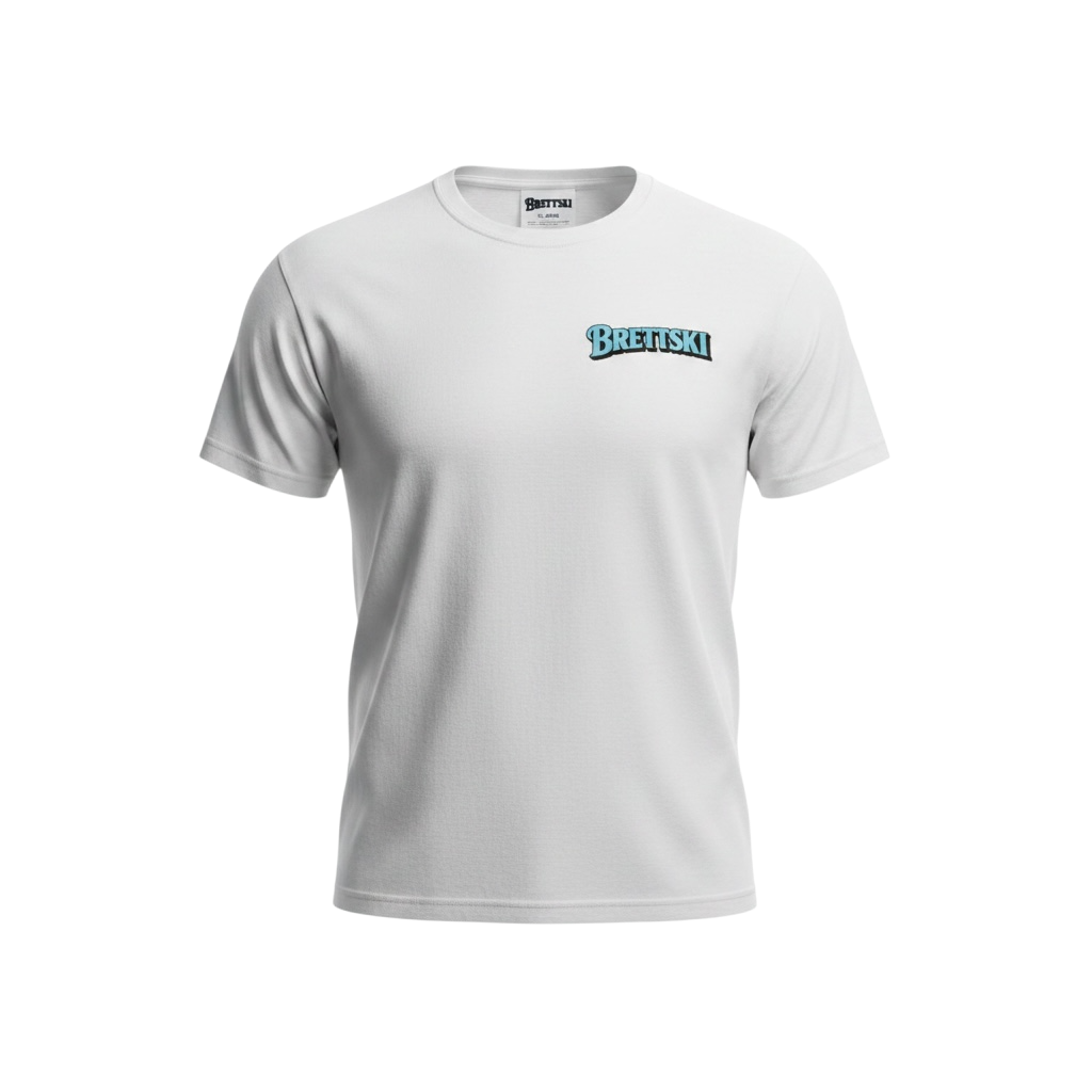 "Baby Blue Brettski" T-Shirt